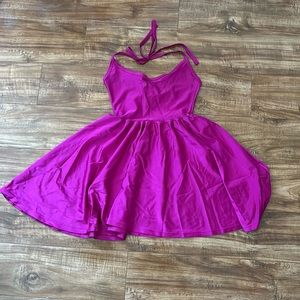 Stretchy skater dress
